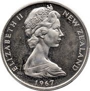 50 Cents - Elizabeth II 2nd portrait obverse image