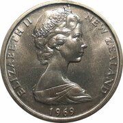 50 Cents - Elizabeth II 2nd Portrait; Voyage of Lt. James Cook obverse image