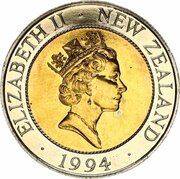 50 Cents - Elizabeth II 3rd Portrait; HMS Endeavour obverse image
