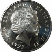 50 Cents - Elizabeth II 4th portrait; non-magnetic obverse image