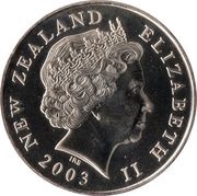 50 Cents - Elizabeth II 4th Portrait; Gandalf obverse image
