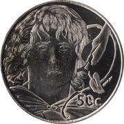 50 Cents - Elizabeth II 4th Portrait; Pippin, New Zealand, 2003 reverse image