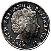 50 Cents - Elizabeth II 4th Portrait; Eowyn obverse image