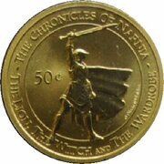 50 Cents - Elizabeth II 4th Portrait; Peter, New Zealand, 2006 reverse image
