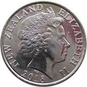 50 Cents - Elizabeth II 4th Portrait; Centenary of the 1918 Armistice obverse image