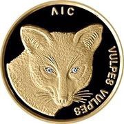 50 Roubles Fox, Belarus, 2002 reverse image