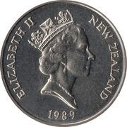 1 Dollar - Elizabeth II 3rd Portrait; Gymnast obverse image