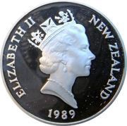 1 Dollar - Elizabeth II 3rd Portrait; Swimmer, Silver Proof obverse image