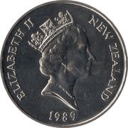 1 Dollar - Elizabeth II 3rd Portrait; Weightlifter obverse image