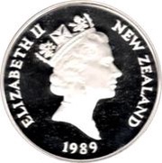 1 Dollar - Elizabeth II 3rd Portrait; Weightlifter, Silver Proof obverse image