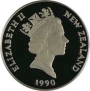 1 Dollar - Elizabeth II 3rd Portrait; Treaty of Waitangi, Silver Proof obverse image
