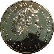 1 Dollar - Elizabeth II 4th Portrait; Frodo obverse image