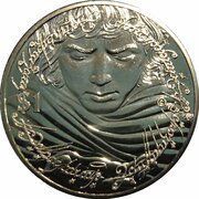 1 Dollar - Elizabeth II 4th Portrait; Frodo, New Zealand, 2003 reverse image