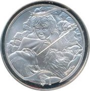 1 Dollar - Elizabeth II 4th Portrait; Taming of Smeagol, New Zealand, 2003 reverse image