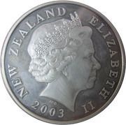1 Dollar - Elizabeth II 4th Portrait; Helm's Deep obverse image