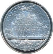 1 Dollar - Elizabeth II 4th Portrait; Battle of Minas Tirith/Pelennor Fields, New Zealand, 2003 reverse image