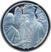 1 Dollar - Elizabeth II 4th Portrait; Army of the Dead, New Zealand, 2003 reverse image