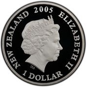 1 Dollar - Elizabeth II 4th Portrait; ANZAC, Silver Proof obverse image