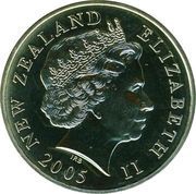 1 Dollar - Elizabeth II 4th Portrait; British Lions obverse image