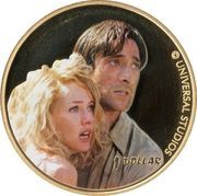 1 Dollar - Elizabeth II 4th Portrait; Actors King Kong, New Zealand, 2005 reverse image