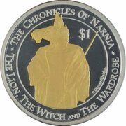 1 Dollar - Elizabeth II 4th Portrait; White Witch, New Zealand, 2006 reverse image