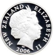 1 Dollar - Elizabeth II 4th Portrait; Aslan obverse image