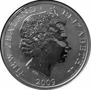 1 Dollar - Elizabeth II 4th portrait; Kiwi obverse image