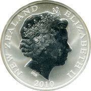 1 Dollar - Elizabeth II 4th portrait; Kiwi obverse image