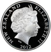 1 Dollar - Elizabeth II 4th Portrait - Elizabeth II, 60th Anniversary of reign obverse image