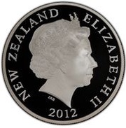 1 Dollar - Elizabeth II 4th Portrait; Gollum obverse image