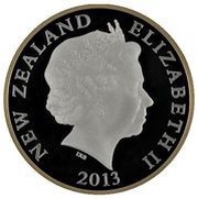 1 Dollar - Elizabeth II 4th Portrait; The Desolation of Smaug obverse image