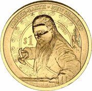 1 Dollar - Elizabeth II 4th Portrait; Legolas Greenleaf reverse image