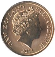 1 Dollar - Elizabeth II 4th Portrait; Oakenshield obverse image