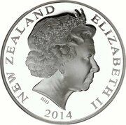 1 Dollar - Elizabeth II 4th Portrait; Middle Earth obverse image