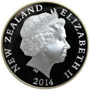 1 Dollar - Elizabeth II 4th Portrait; The Battle of the Five Armies obverse image