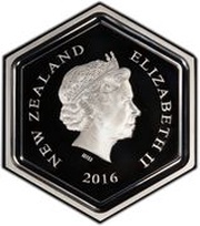 1 Dollar - Elizabeth II 4th Portrait; Honey Bee obverse image