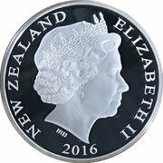 1 Dollar - Elizabeth II 4th Portrait; Road to Rio obverse image