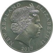 1 Dollar - Elizabeth II 4th Portrait; British and Irish Lions obverse image