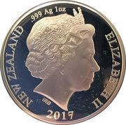 1 Dollar - Elizabeth II 4th Portrait; 50 Years of Decimal Currency obverse image