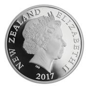 1 Dollar - Elizabeth II 4th Portrait - Kotahi Tara obverse image