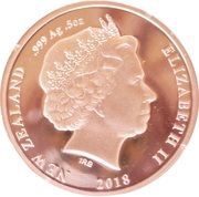 1 Dollar - Elizabeth II 4th Portrait; Tahi Tara obverse image