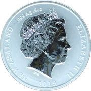 1 Dollar - Elizabeth II 4th Portrait; Little Spotted Kiwi obverse image