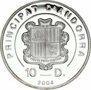 10 Diners Pope John Paul II obverse image