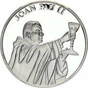 10 Diners Pope John Paul II, Andorra, 2004 reverse image