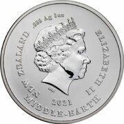 1 Dollar - Elizabeth II 4th Portrait; Fellowship of the Ring, Boromir obverse image