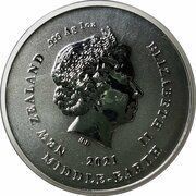 1 Dollar - Elizabeth II 4th Portrait; Fellowship of the Ring, Frodo obverse image
