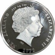 1 Dollar - Elizabeth II 4th portrait; Matariki, Silver Proof obverse image