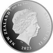 1 Dollar - Elizabeth II Posthumous; 4th Portrait - Hairy Maclary; Silver Proof obverse image