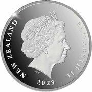 1 Dollar - Elizabeth II Posthumous; 4th Portrait - Hairy Maclary obverse image