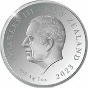 1 Dollar - Charles III 1st Portrait - Avatar: Way of the Water; Neytiri; Silver Proof obverse image